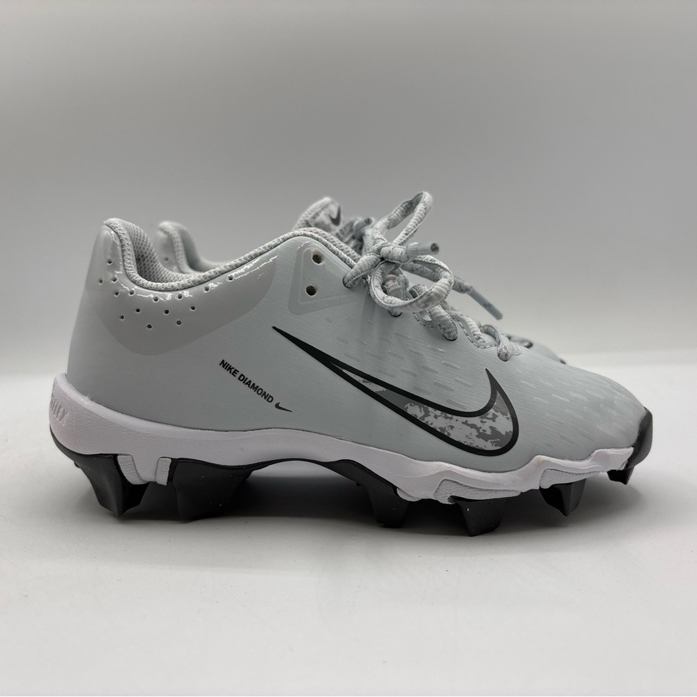Nike Hyperdiamond 4 Keystone Big Kids White S: 13C FZ0919-002 Softball Cleats - Picture 6 of 16